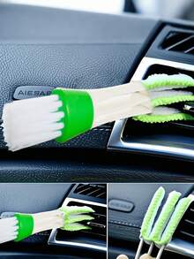 1 件/2 件汽车通风口清洁刷 - 软刷内部除尘刷，汽车内部清洁工具。 - 彩色 - 查看 7