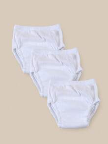 3 件套新生儿如厕训练裤，透气舒适，适合夏季，柔软吸水，可重复使用，可洗内裤，用于如厕训练，防漏，适合男婴和女婴 - 彩色 - 查看 31