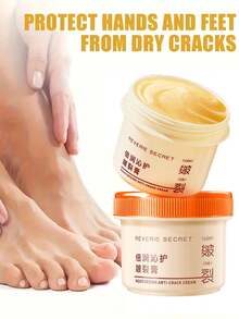 Orange Crack Cream Anti Crack Cream Heel Anti Dry Crack Cream Frostbite Moisturizing Foot Cream 45g