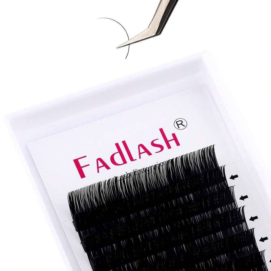 FADLASH Magnetic Eyelashes Natural Look 2 Pairs Fluffy False Eyelashes Reusable Magnetic Lashes Kit With Applicator No Glue Needed Easy To Wear And Remove (MC+K8) - 0.15-DD-20mm - View 1