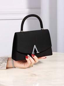 New Women's Glamorous,Elegant,Exquisite Handle Flap Square Bag Perfect Shoulder Bag For Daily Use,Party And Event For Party,Wedding,Prom,Dinner/Banquet,For Best Gift For Women, Perfect For Party Wedding Prom Dinner/Banquet, Matching With Holiday Party Dress Evening Dress & Sequin Dress