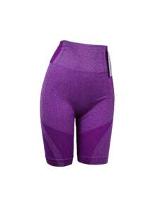 Paquete de 6 piezas en 6 colores Pantalones cortos de yoga para damas adecuados para el ejercicio de yoga, frescos, cómodos, casuales y sin apretar. Pantalones deportivos para mujeres de moldeo corporal que levantan y soportan el glúteo, pantalones de yoga.