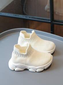 Zapatillas deportivas para niños Nuevos zapatos casuales con diseño de arcoíris lindo y malla transpirable, suela suave antideslizante para primavera, verano, otoño e invierno