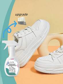 Jue-Fish Jue-Fish;237ml;White Shoe Cleaning Agent For Yellowing, Stain Removal, And Oxidation Prevention. Portable Cleaning Agent For White Shoes