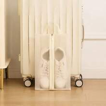 1pc Outdoor Handheld Shoe Bag, Multi-Functional Beach Bag With See-Through Breathable Mesh Storage For Home Shoes - Multicolor - View 5