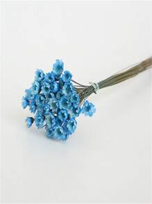 100 Stücke kleine getrocknete Sternblumen, Strauß mit unsterblichen Blumen, handgefertigte DIY Blumenarrangements, Vasen-Füllblumen für Thanksgiving, Weihnachten, Hochzeit, Heimdekoration