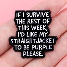 Enamel Brooch Lapel Pin Badge Backpack Pin Women's Brooch Clothing Gift Jewelry Fashion Accessory - NR11586 - View 7