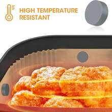 2pcs Air Fryer Magnetic Silicone Clips, Secure Parchment Paper Liners, Heat Resistant Silicone Magnetic Clips - Multicolor - View 6