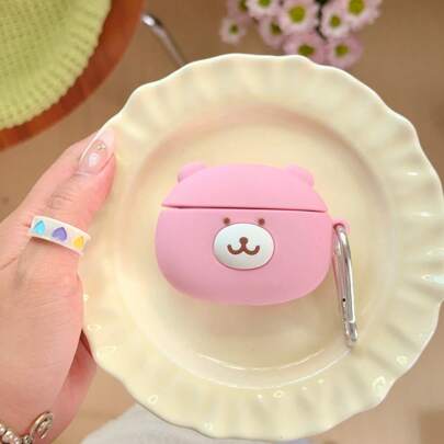 Bear 1pc Cute Pink Bear Design Pro 3/2/4 Generation Case