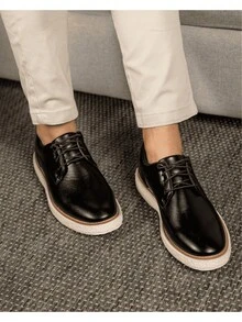 Men's Oxford Formal Shoes Giovanni Casual Comfort Adults Parties Wedding Graduation Church - màu đen - Xem 4