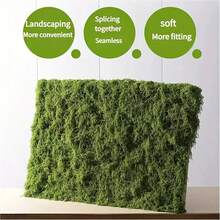 1*1m Artificial Moss Mat, Suitable For Bonsai, Micro Landscape, Home Decor, Photography Props - Multicolor - View 10