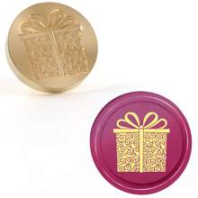 CYFUN DESIGN 1 PC Minimalist Floral Series Wax Seal Stamps 25mm Solid Brass Engraved Fire Lacquer Stamp Heads NO Handle For Decorating Notebook Gifts And Greeting Cards (Lilies, Spring Branches, Flower Bushes, Chimes Patterns) Back To School,Back To School,School Supplies