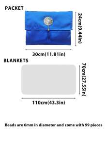 New , Beads And Travel Pouch 3-Piece Set, Portable Companion Gift, Gift For Beginners