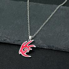 bandai 1pc Cartoon Film Sonics Anime Figure Shadows Necklace Pendants Metal Chains Jewelry Accessories Fashion Women Gifts
