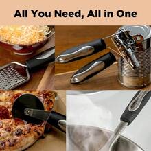Local Delivery-Asani 25-Piece Stainless Steel Kitchen Utensil Set | Non-Stick Cooking Gadgets And Tools Kit | Durable Dishwasher-Safe Cookware Set | Kitchenware Gift Idea, Best New Apartment Essentials - default - View 5