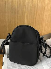 Nouveau sac bandoulière polyvalent mode été, petit sac carré, sac à main, sac pour téléphone, mini sac fourre-tout, sac de trajets, sac léger et décontracté, plusieurs coloris, sac à dos pour étudiant, sac bandoulière pour voyages, rendez-vous, sac en nylon, sac léger pour homme, accessoire indispensable au travail avec plusieurs poches, sangle à cordon, cadeau de vacances pour le père, le petit ami, 1 pièce