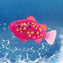 1 件/4 件电动游泳小丑鱼，带光传感器，逼真的机器人水族馆装饰，猫玩具，鱼饵，青少年电子宠物 - 彩色 - 查看 13