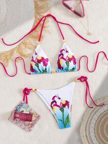 Women Bathing Suits Women Bikini Sets Two Pieces Beach Set Swimsuit Beach Women Outfits Cruise Women Outfits Women's Two Pieces Bikini Sets Sexy Halter Thong String Bikini Bathing Suit Sommer Outfit Damen Badeanzug Damen Urlaub