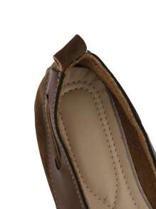 Nuevo estilo de zapatos planos casuales todo el año, tipo mocasín con lazo, cómodos para el diario, diseño simple y elegante para mujeres y madres