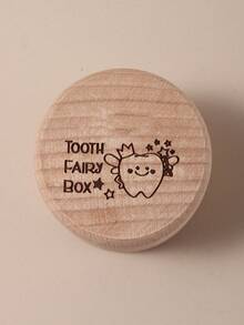 1pc Customized Unique Baby Teeth, Hair And Umbilical Cord Storage Box, Wooden Growth Memorial Gift And Photography Props,Easy Comfort,Birthday Gift - Multicolor - View 18