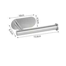 1 件浴室毛巾杆，免钻毛巾架，壁挂式浴室配件 - 彩色 - 查看 14