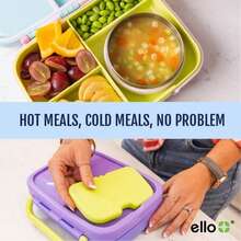Ello 45.27oz Benni Polypropylene Food Storage Container - Pink - View 7