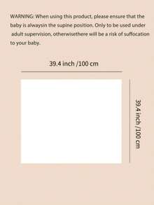 1PC Cute Breathable Soft Receiving Blanket, Muslin Swaddle Blankets For Newborn, Swaddle Wrap Burping Clothes, Essentials Infant Shower Items, Toddler Gift - Multicolor - View 11