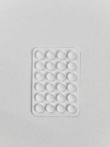 1 buc 24 ventuză silicon suport de depozitare, reutilizabil gresie prindere ventuză adeziv covoraș suport telefon