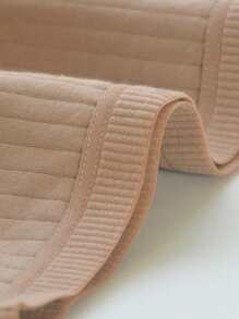 4pcs Pack Plus Size Women High Waist Solid Color Underwear, High Stretch Breathable Skin-Friendly Full Coverage Daily Briefs, All Season