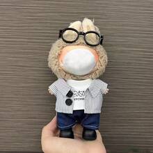 仅含服装] 17厘米娃娃服装套装，适用于第一代/第二代/第三代17厘米乙烯基娃娃，适用于娃娃（不含娃娃和鞋子） - 彩色 - 查看 7