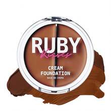 Ruby Kisses 3D Face Creator Cream Foundation &Amp; Concealer, 12 Hours Long Lasting, Medium To Full Coverage, Non-Greasy, Ideal For Makeup &Amp; Contour Palette (Level 14) - 2-5 Level 14 - 查看 1