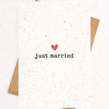 Premium Wedding Greeting Card With Envelope, Suitable For Couples In Love And Newlyweds
