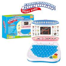 1pc Children's Early Education Tablet Learning Machine, Simulated Laptop With Display Screen, Educational Computer & Music Storytelling Device, Christmas Gift For Boys And Girls