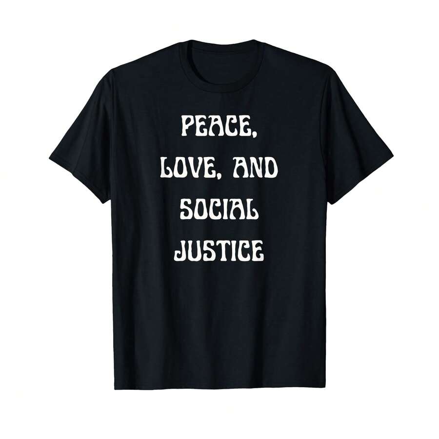 Social Justice Equality And Feminism Tbq Activism T-Shirt: BL Birthday Gifts - Black - View 1