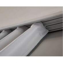 Swiss Curtain Rail BLACKOUT Fabric 6.00X2.80 - Grey - View 3