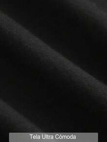Camiseta de impresión de letra, manga corta con cuello de crew informal para verano y primavera, ropa para mujeres Vendido por - Negro - Ver 6