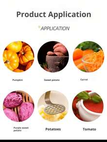 1 件不锈钢土豆捣碎器、土豆捣碎器、婴儿辅食捣碎器、土豆泥捣碎器、研磨捣碎器、防锈、可用洗碗机清洗、易于抓握 - 非常适合软性食物（家庭厨房必备） - 銀色 - 查看 8