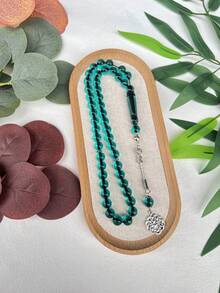 45pcs Transparent Acrylic Rosary Beads For Arabic Daily Prayer - Multicolor - View 17