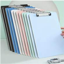1pc Vertical Folder, Writing Pad, Painting Board Clip, A4 Folder, Hard Board Ply, Test Paper Clip, Single Clip, Strong Clamping Force, Comfortable Feel, Not Easy To Break, Vertical Print Board Clip, Restaurant Order Menu Clip, Writing Board, Document Clip, Contract Clip, Office Meeting Clip, Foam Secretary Clip, School Supplies, Back-To-School Season Gift, Office And Home Use, Size 12.4 X 9 Inches,Back To School