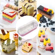 [30/25/20/15/10/5 件] 创意简约实用多功能大容量带盖烘焙包装盒，适用于芝士蛋糕、红薯、寿司、烤榴莲、面包、甜品店、餐厅、厨房、家居、派对、婚礼、母亲节礼物、新娘送礼会、迎婴会