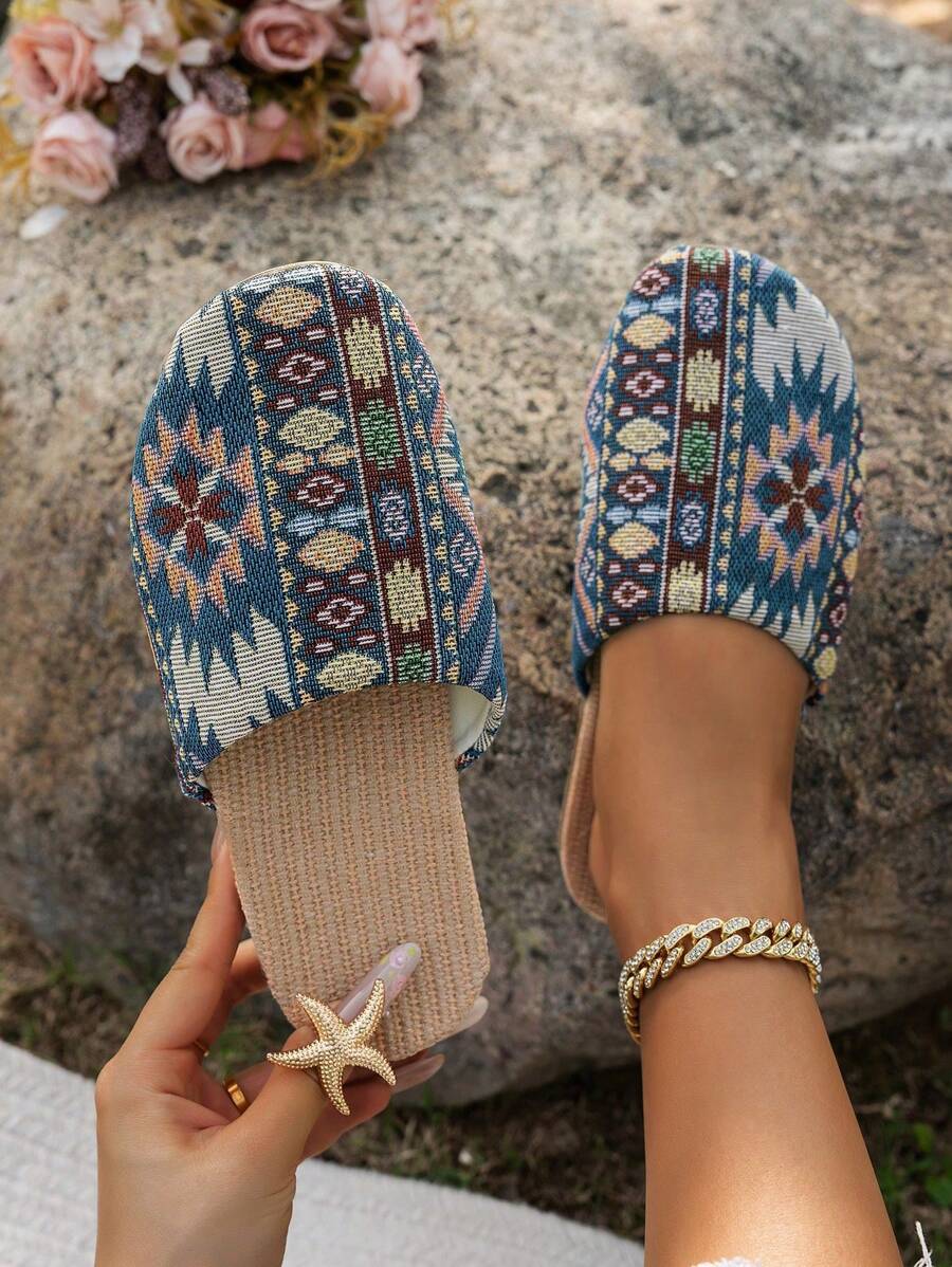 Pantuflas suaves y antideslizantes para mujer, transpirables, de suela blanda para usar en casa, primavera/verano/otoño