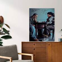 Framed Drake & J Cole Poster Music Album Canvas Poster, Creative Home Decoration, High Quality Decorative Posters, Dormitory, Gym, Bar, Cafe, Arcade, Room Living Room Wall Decoration Painting, Perfect Gift - Framed - View 4