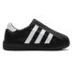 Adidas Originals AdiFOM SUPERSTAR Casual Sneakers, Lightweight & Comfortable, HQ8752 - Black/white - View 2