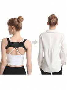 1pc Shoulder Support Band, Chest Muscle Expansion Push Up Shoulder Opener Straight Back Chest Exercise Band