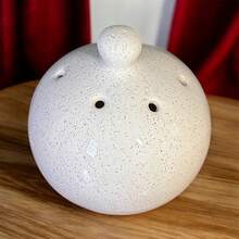 Round Ceramic Kitchen Dish - Rustic - View 3