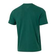 Adidas Camiseta de manga corta con cuello redondo HRTG TNS G T para hombre y mujer, ropa deportiva sencilla y holgada, ropa informal para uso diario, camisetas de calle, tops de media manga - verde bosque - Ver 2
