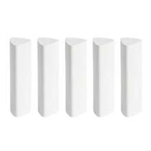 15 件/包多色三角形橡皮擦，不晕染可揉捏橡胶橡皮擦，适合书写、绘画和素描 - 非常适合文具和返校礼物