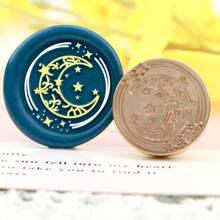 CYFUN DESIGN 1 PC Minimalist Floral Series Wax Seal Stamps 25mm Solid Brass Engraved Fire Lacquer Stamp Heads NO Handle For Decorating Notebook Gifts And Greeting Cards (Lilies, Spring Branches, Flower Bushes, Chimes Patterns) Back To School,Back To School,School Supplies