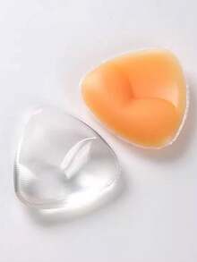 透明隐形加厚硅胶胸罩聚拢泳衣防水比基尼内衣假胸垫 - 彩色 - 查看 4