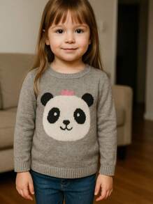 Kit 3 Suéter Feminino Infantil Menina Modelo Variadas blusas de lã Agasalho